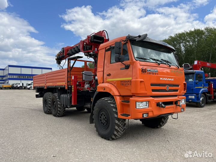 КамАЗ 43118-23027-50 с КМУ, 2023