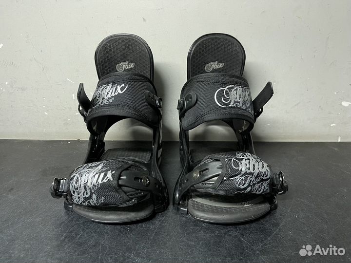 Сноуборд крепления Flux Emblem - L