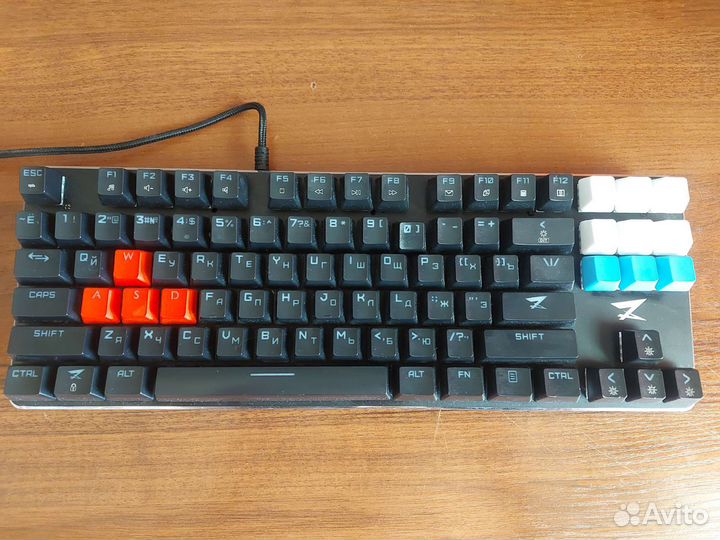Игровая клавиатура zet gaming blade pro kailh blue