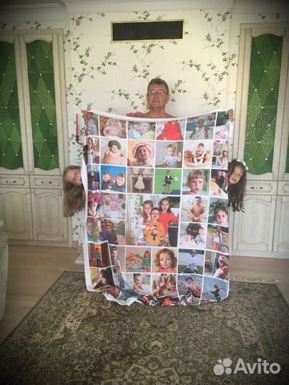 Плед с фото (разные размеры)