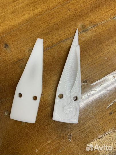 Форма для литья силиконовых блёсен