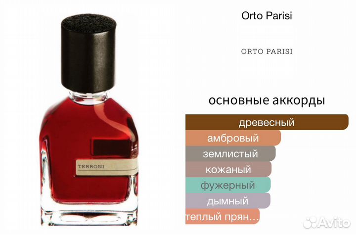 Orto Parisi Terroni 50 ml Оригинал