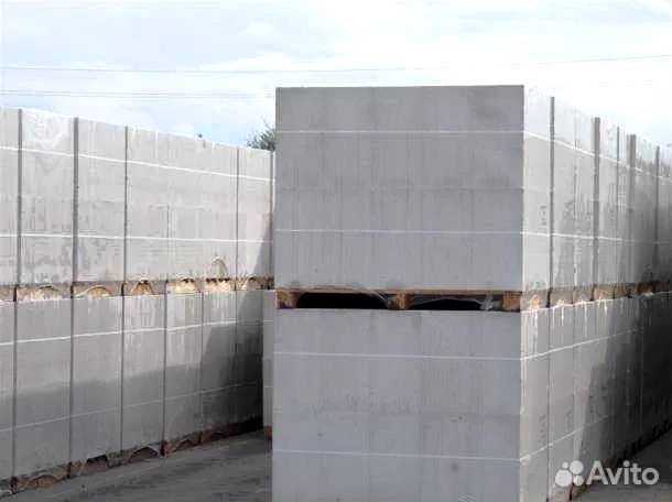 Газоблок 375х250х600