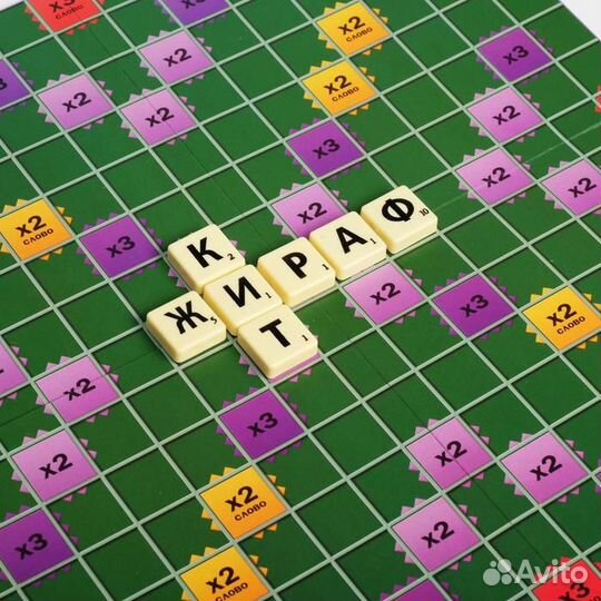 Настольная игра «Скрабвуд Классик», на составление