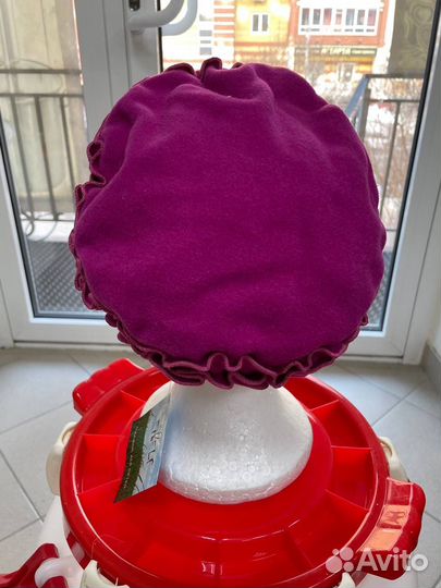 Берет для девочки Этель р. 52-54 новый из кашемира