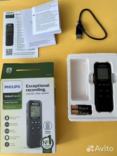 Диктофон philips DVT1160