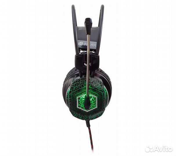 Компьютерная гарнитура Оклик HS-L500G Toxic, черны