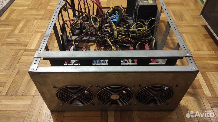 Продувной корпус для майнинга