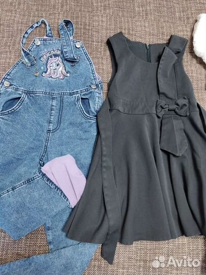 Вещи на девочку р. 116-122 пакетом