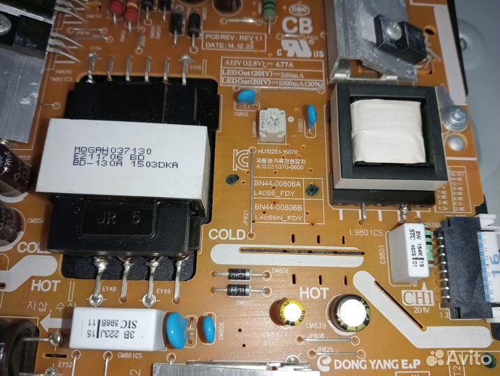 BN44-00806A бп от Samsung UE40JU6610