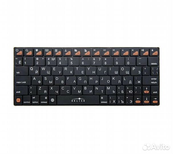 Беспроводная клавиатура Оклик 840S, черный