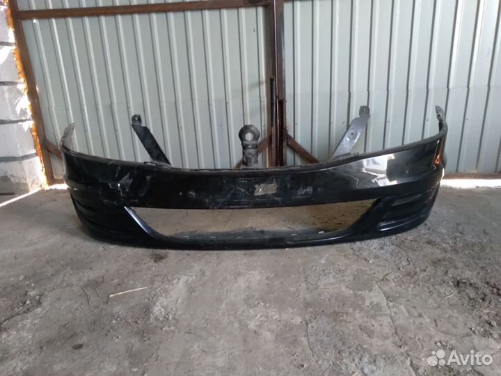 Бампер передний рено логан