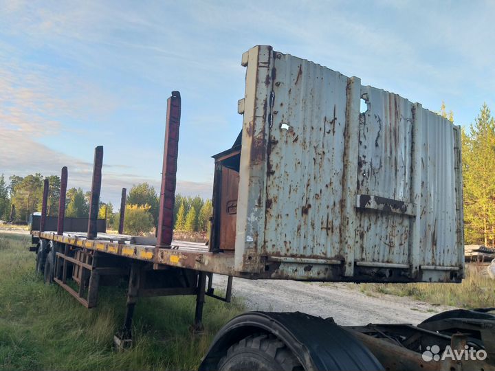 Полуприцеп бортовой МАЗ 938662-025, 2005