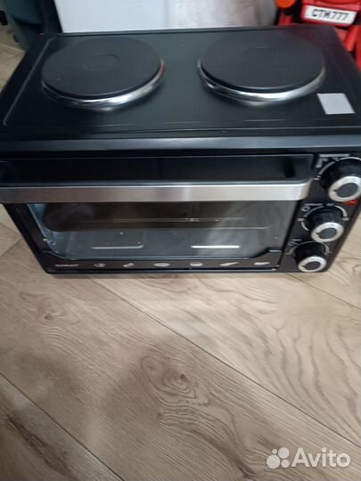 Мини духовка с плиткой Scarlett