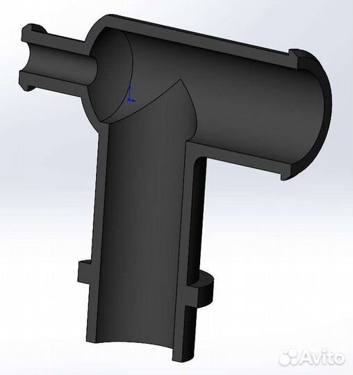 Тройник клапанной крышки Audi 100/80