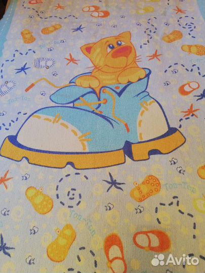 Байковое одеяло для детской кроватки