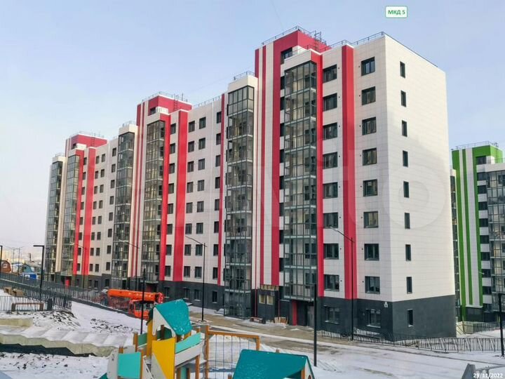 2-к. квартира, 36,6 м², 7/9 эт.