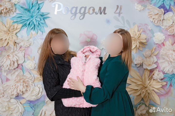 Конверт на выписку для девочки (Иваново-Вичуга)