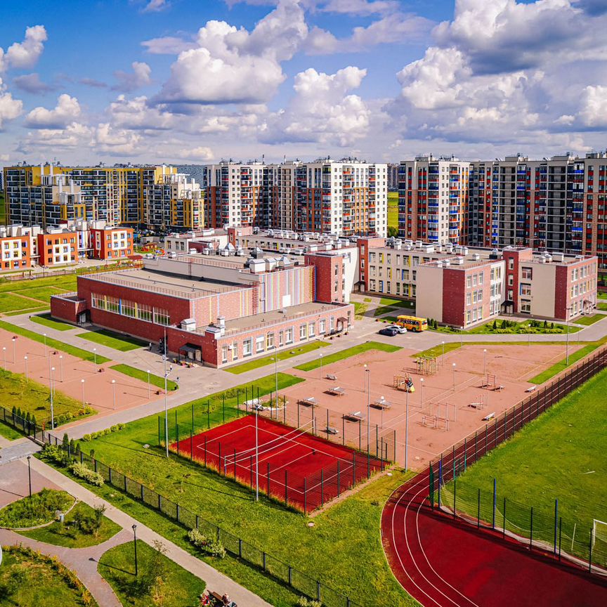 2-к. квартира, 65,4 м², 2/12 эт.