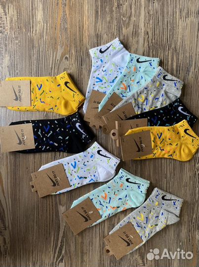 Носки женские, 10 пар в упаковке