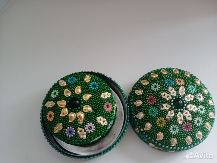 Шкатулка-матрешка. Две штуки. Новые