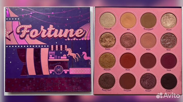 Палетка теней для век