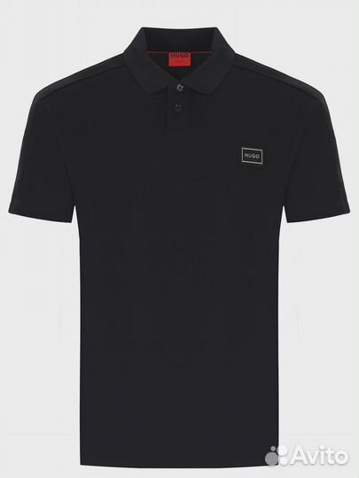 Поло хлопковое hugo