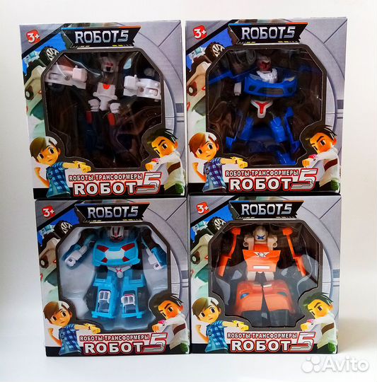 Роботы-трансформеры игрушка новая