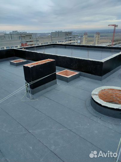 Ремонт мягкой кровли.Гидроизоляция