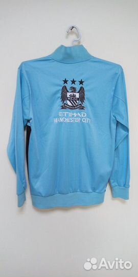 Для футбола Сити Манчестер р.2XL кофта олимпийка