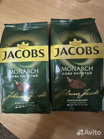 Кофе jacobs monarch молотый