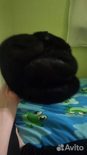 Норковая шапка мужская