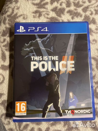 Игра для приставки this is the police ps 4