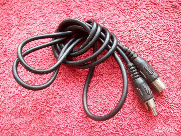 Кабель TV - RCA (Тюльпан ) видеомагнитофон