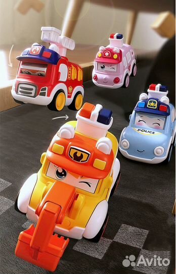 Игрушки Машинки с инерционным механизмом