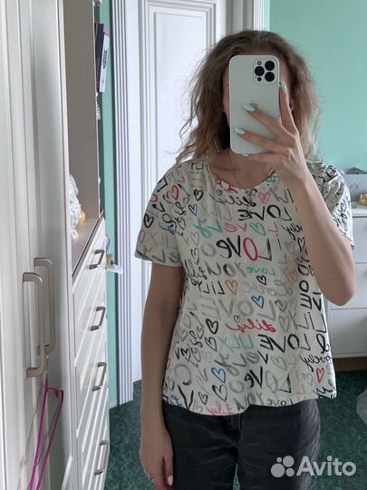 Футболка женская цветная stradivarius