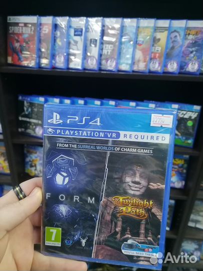 Form + Twiling path ps4 VR новый в плёнке