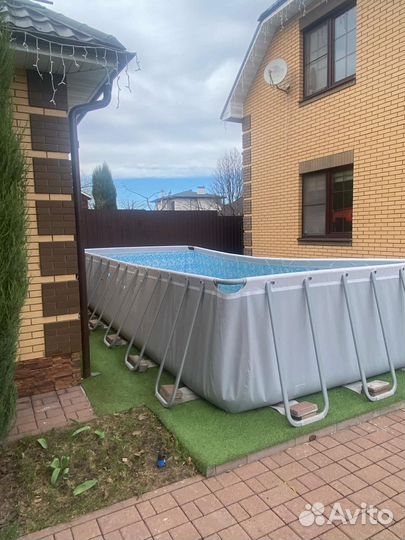 Каркасный бассейн бу