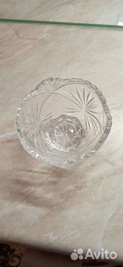 Ваза хрустальная СССР