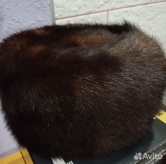 Шапка норковая женская кубанка