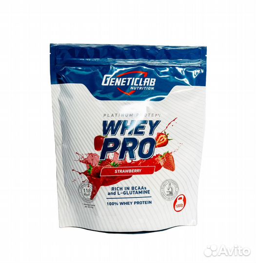 Протеин Geneticlab Nutrition Whey Pro, 1000 г, клу
