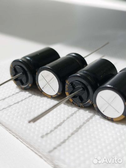 Конденсаторы Nichicon kz, Elna silmic ii, EM fever