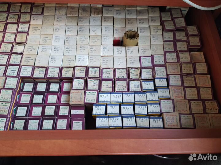 Радиодетали СССР, лампы импорт из личной коллекции