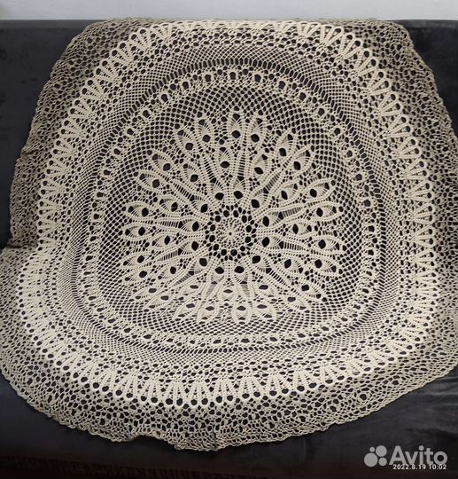 Скатерть крючком