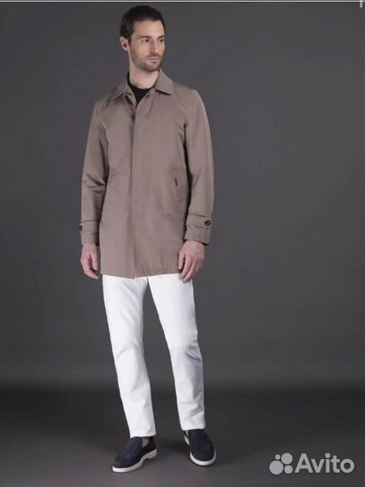 Moorer новый мужской тренч плащ prez / 56 на 54