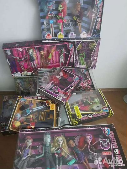 Куклы Монстер Хай разные