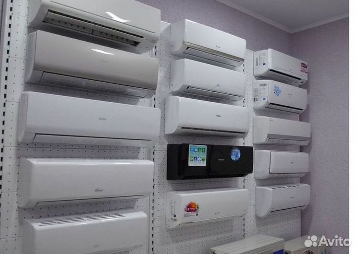 Сплит система с установкой