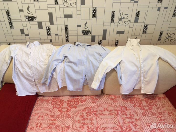 Рубашка детская с длинным рукавом