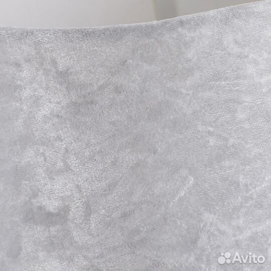 Светильник настольный металлический и текстильный