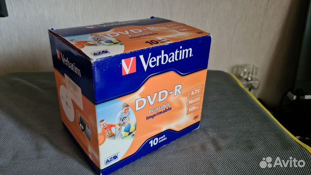 DVD-R verbatim чистые диски